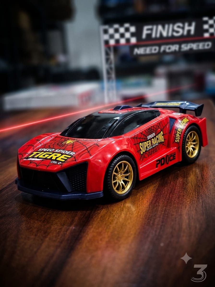 3-in-1 Gun Remote Control Car for Kids – 2.4GHz RC Racing Car