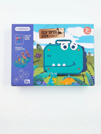 Electric Drill Screw Puzzle Set| Creative Dinosaur Themed Art Puzzle for Kids| 351 Pieces with Electric Screwdriver| 2D & 3D Building Block Kit| STEM Educational Activity Set for Boys & Girls