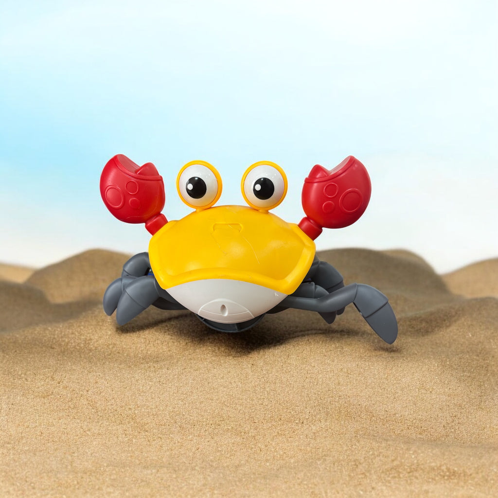 Induction Electric Crawling Crab – USB Rechargeable Sensor Toy with Lights & Sound | Model GY-1Y | Ages 3+