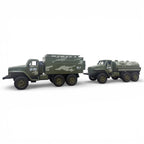 Army Military Camouflage Die-Cast Truck Set – Friction Powered simulation Model Vehicles (Set of 4)