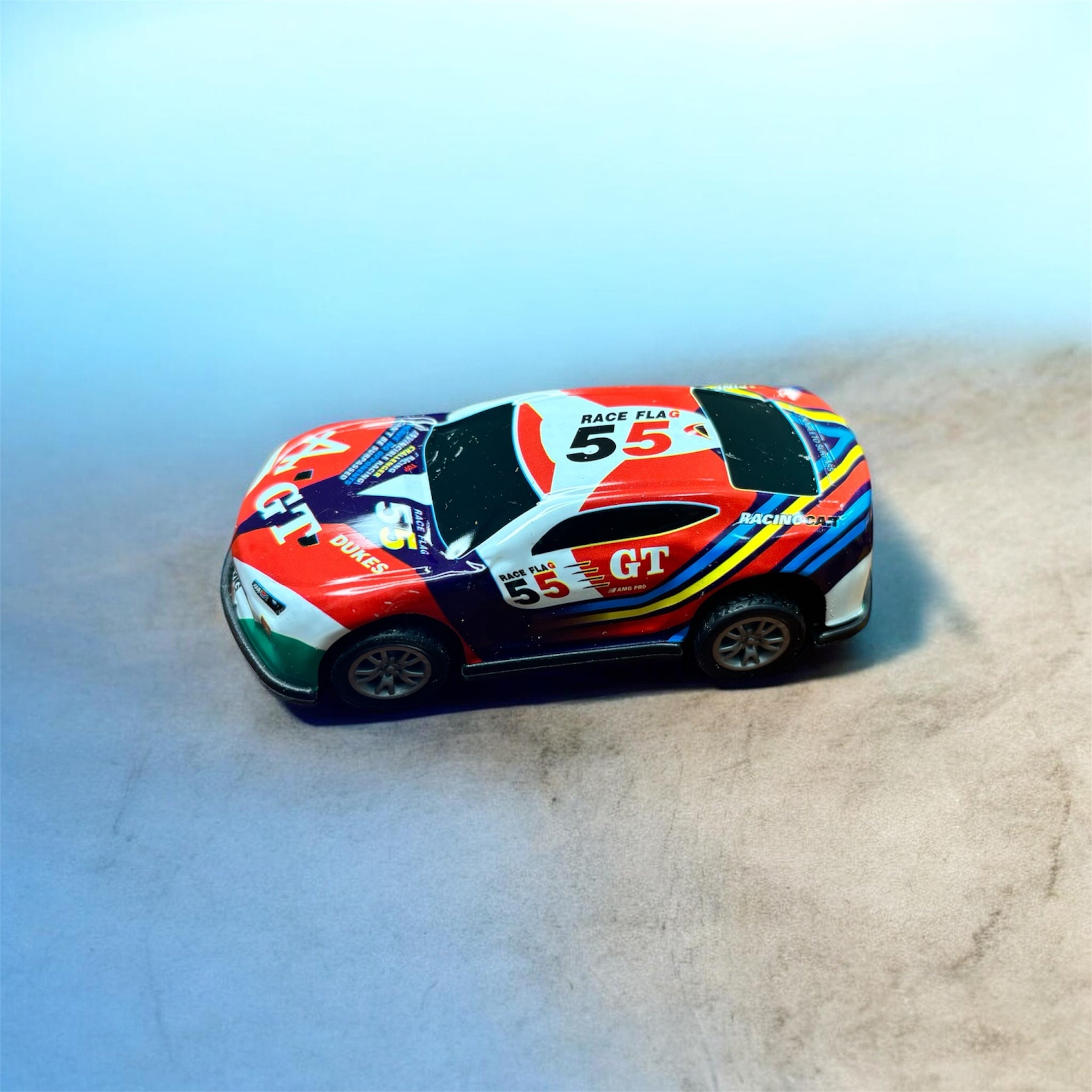 Mini Racing Cars Set – Pack of 12 Pull-Back Die-Cast Style Race Cars with Colourful Livery