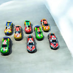 Mini Racing Cars Set – Pack of 12 Pull-Back Die-Cast Style Race Cars with Colourful Livery