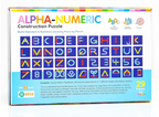 Ekta Alpha-Numeric Construction Puzzle – 29 Piece Build A to Z & 1 to 9 Montessori Learning Set | Ages 3+