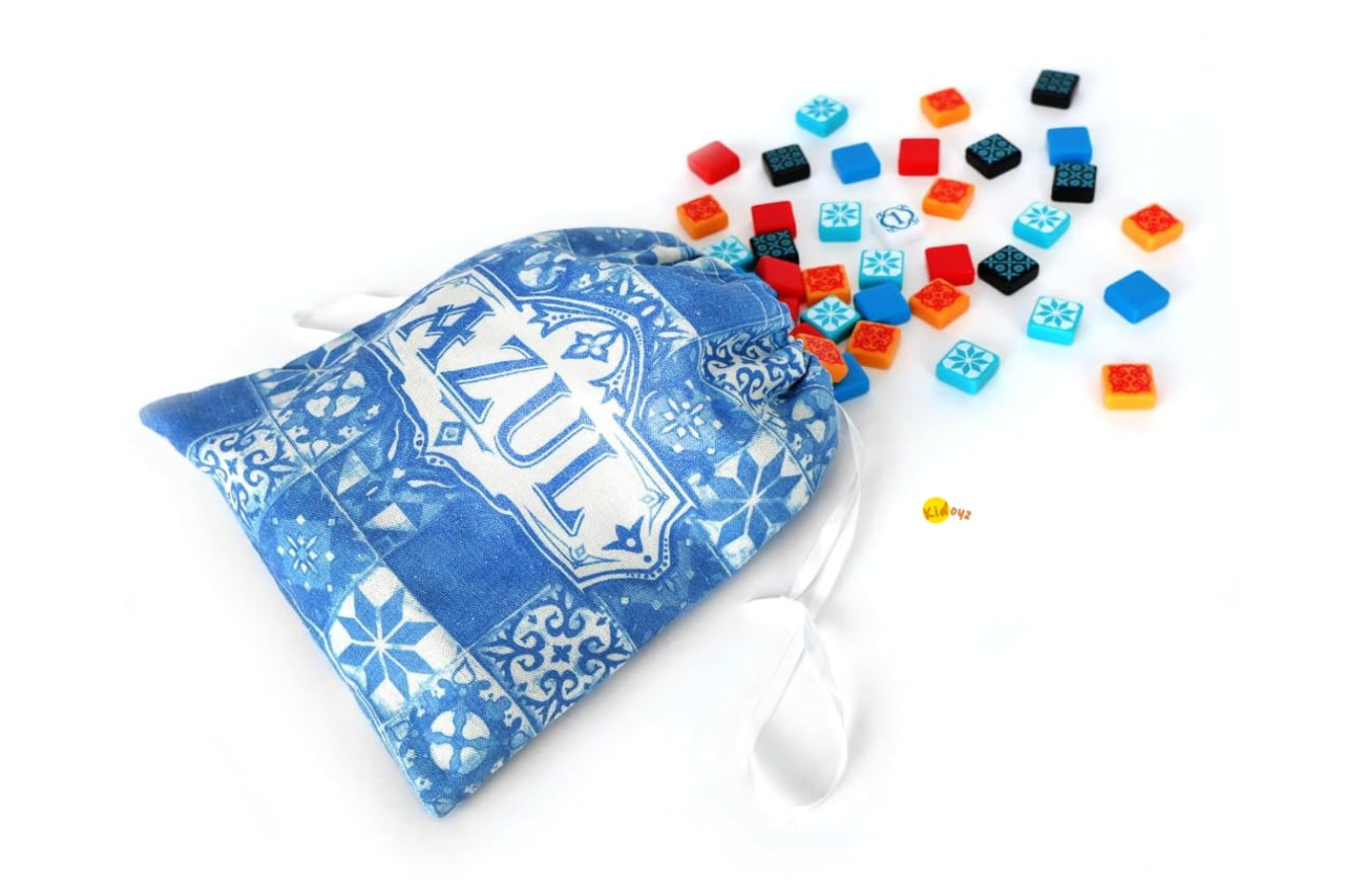 Azul Board Game by Michael Kiesling – Award-Winning Tile Drafting Strategy Game for 2-4 Players | Ages 8+