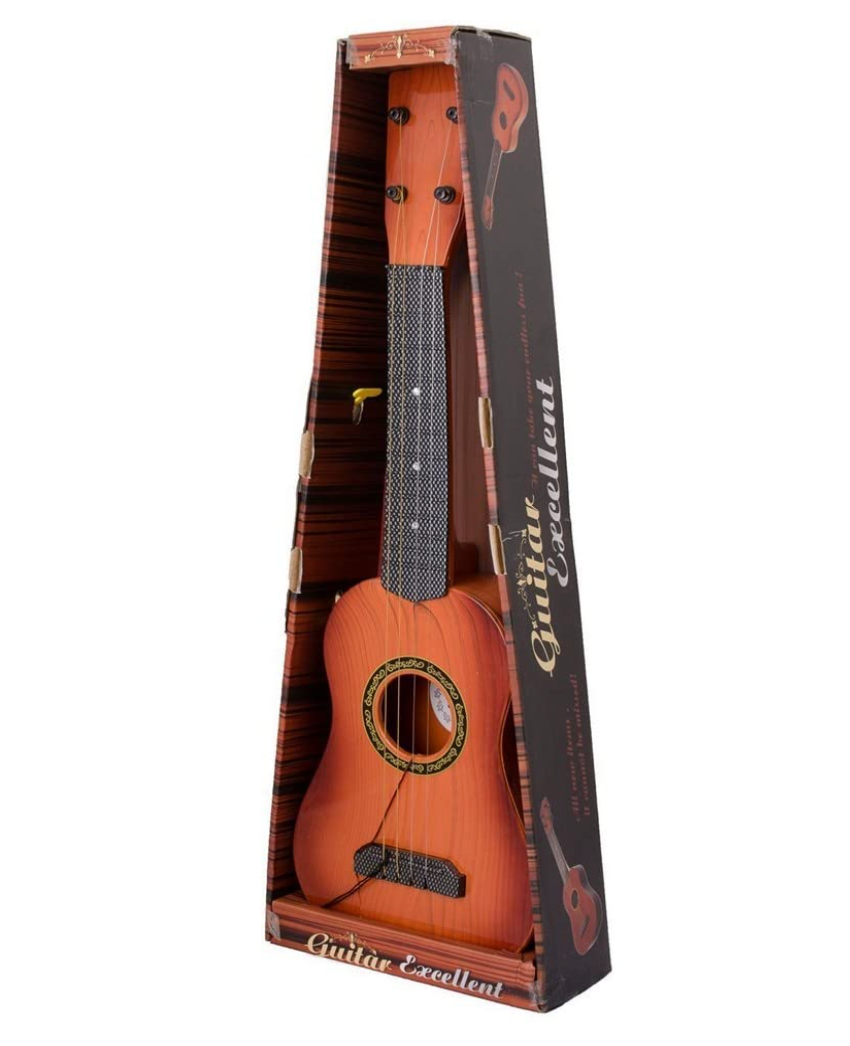 Guitar Excellent Kids Toy Guitar / Ukulele – 4 String Acoustic Simulation Mini Guitar with Pick | Beginner Musical Toy