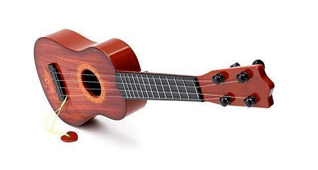 Guitar Excellent Kids Toy Guitar / Ukulele – 4 String Acoustic Simulation Mini Guitar with Pick | Beginner Musical Toy