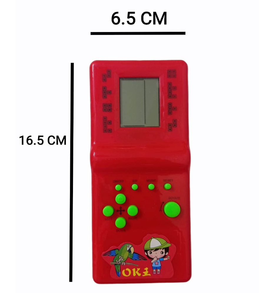 Brick Game for Kids. 9999 in 1 Handheld Video Game. Video Game for Birthday Return Gift, Rakshabandhan Gift. (Colour May Vary)