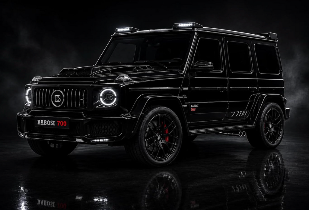 G-Wagon SUV Toy Car, Black | Remote Control