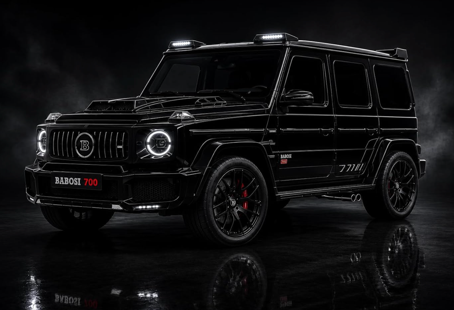 G-Wagon SUV Toy Car, Black | Remote Control