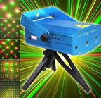 Lights Party Mini Laser Projector Stage Lighting Sound Activated Dot 6 Design Modes Laser Light for Party and Dj with Mini-Tripod Stand