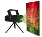 Lights Party Mini Laser Projector Stage Lighting Sound Activated Dot 6 Design Modes Laser Light for Party and Dj with Mini-Tripod Stand