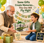 Beso Remote Control Helicopter for Kids – Rechargeable Flying Toy with Gravity Sensor & LED Lights