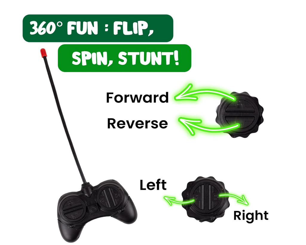FAMNEST JOYBOX RC Stunt Car 360 Degree Rotating Double Sided Flip Drift Car