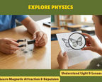 3-in-1 Science Lab Kit - 155+ Experiments (Biology, Chemistry & Physics STEM Kit)