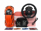 RC Car with Steering Wheel Controller and Pedals - Complete Set