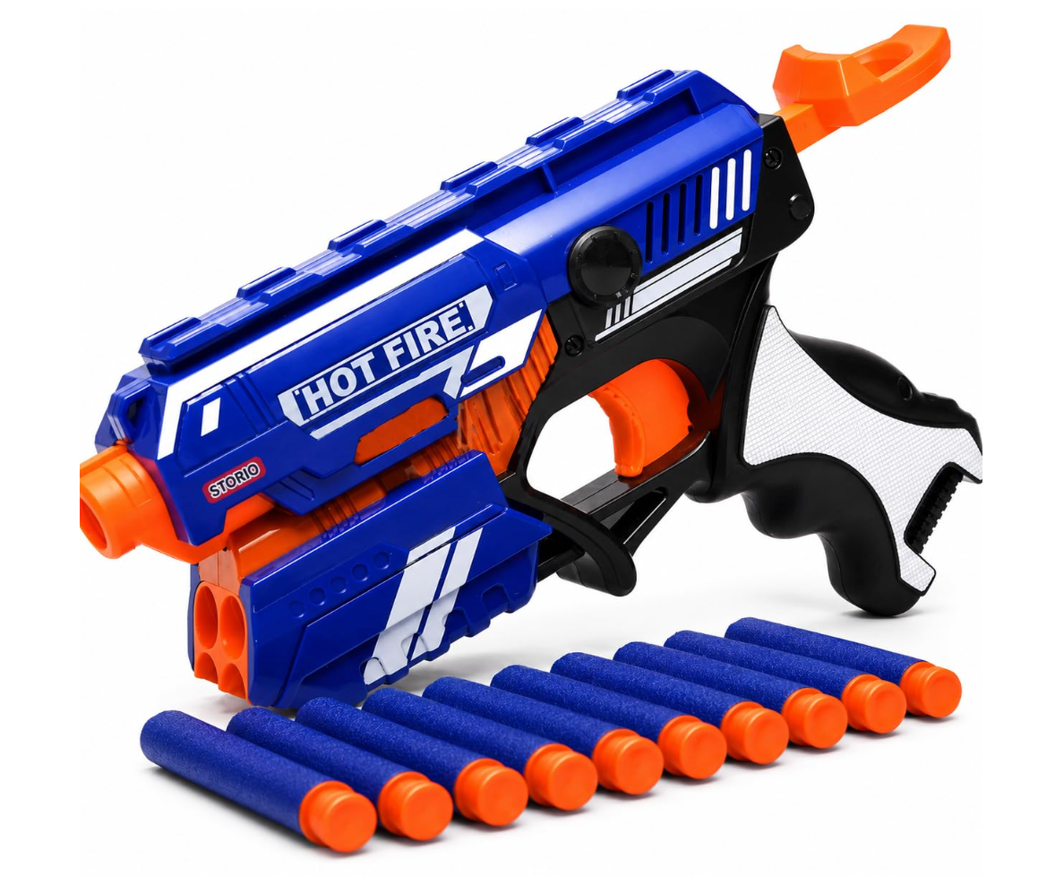 Blaze Storm Hot Fire Soft Bullet Gun Toy - Main View