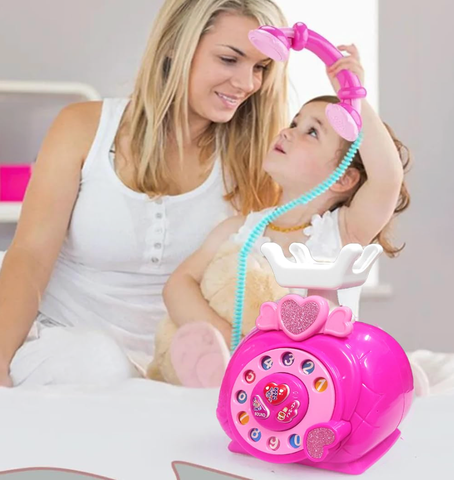 Telephone Toy Angle View