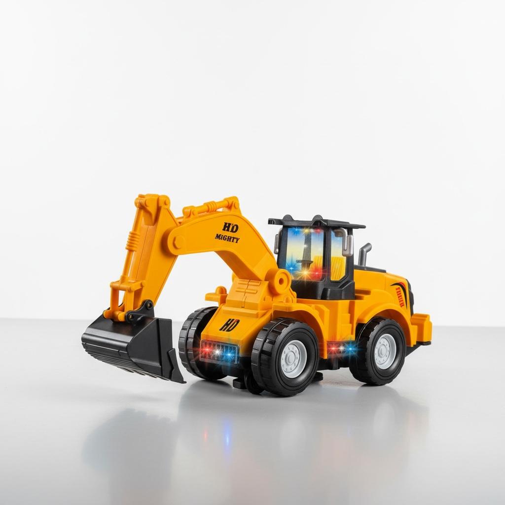 JCB Electric Engineering Truck – Lights, Music & Sound