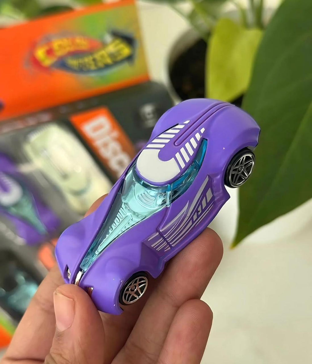 Color Shifters Alloy Die-Cast Cars – Set of 6 Colour Changing Hot Water Discoloration Race Cars | LDS Leqishi