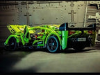 BG Come Alive Building Block Supercar – 439 Piece Pull-Back Technic Style Sports Car with Opening Hood & Doors | Model 60012