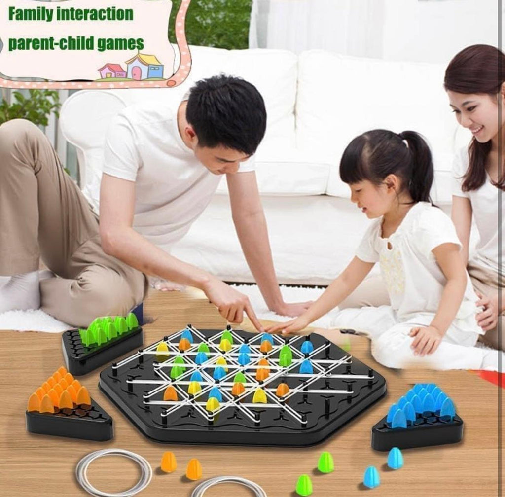Puzzle Geometry Chess – Multiplayer Territory Strategy Board Game | Chain Chess for 2–4 Players | Ages 6+