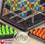 Puzzle Geometry Chess – Multiplayer Territory Strategy Board Game | Chain Chess for 2–4 Players | Ages 6+