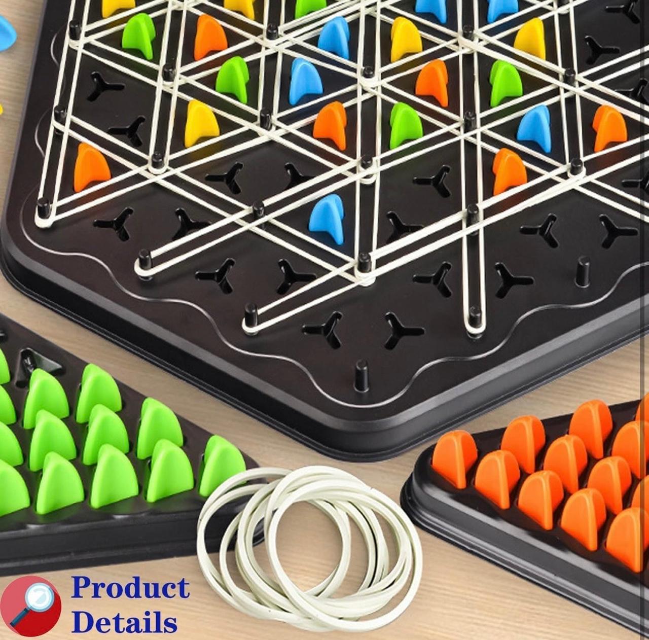 Puzzle Geometry Chess – Multiplayer Territory Strategy Board Game | Chain Chess for 2–4 Players | Ages 6+