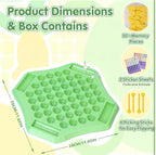 Memory Matching Board Game for Kids – 50+ Animal & Fruit Tiles with Sticker Sheets & Picking Sticks | Parent-Child Educational Game