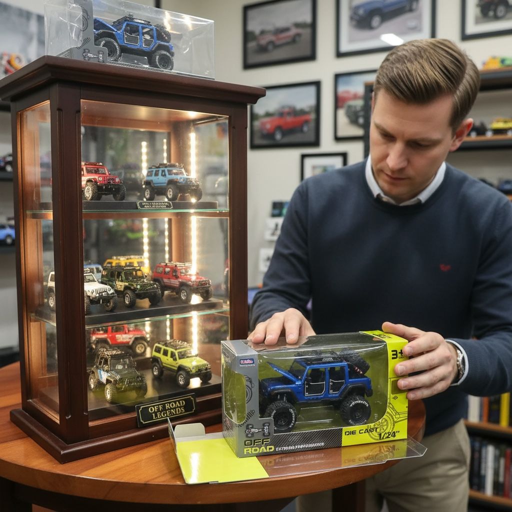 Conquer Any Terrain: 1/24 Die-Cast Extreme Off-Road Jeep