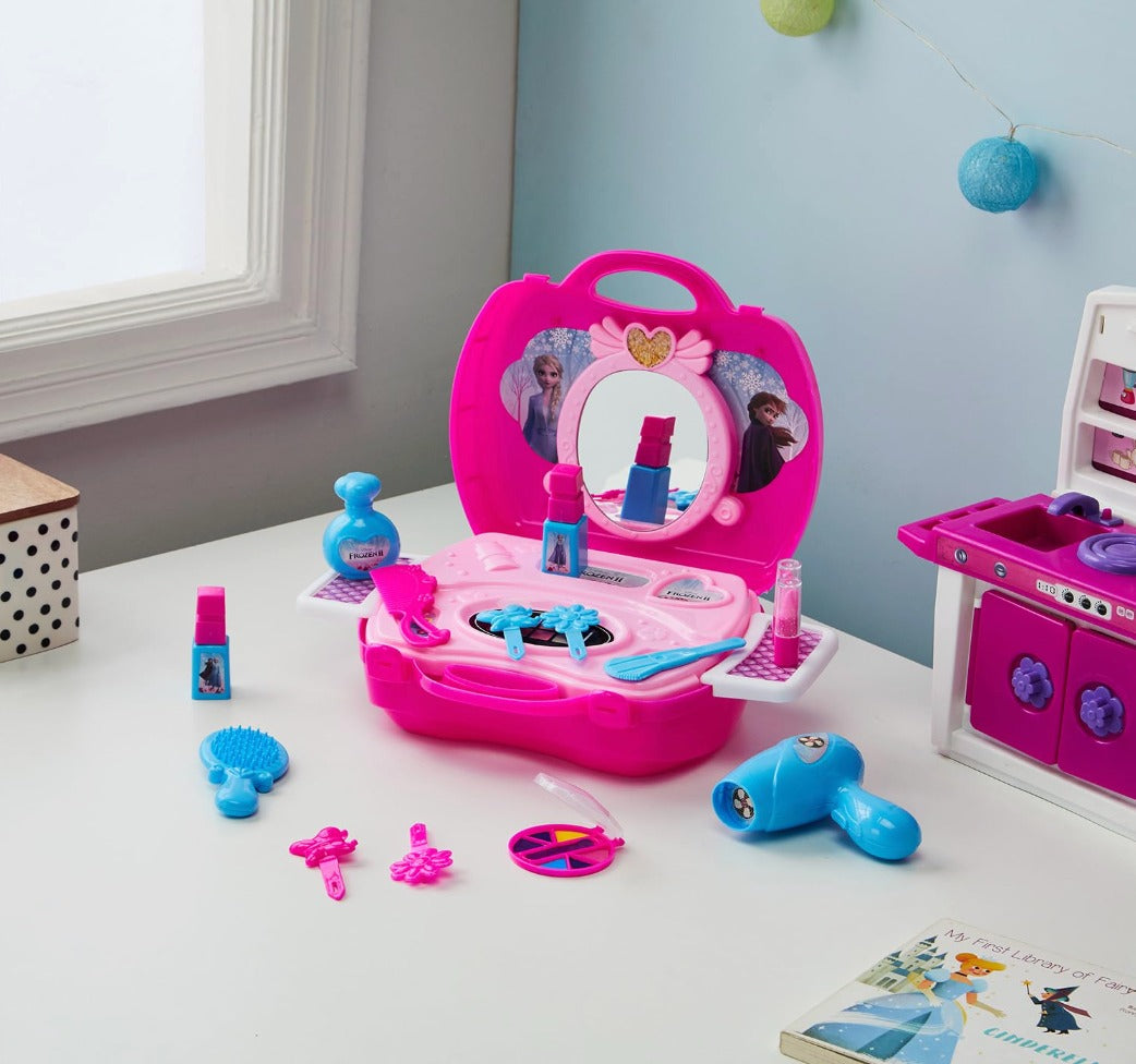 Frozen-Themed Kids Makeup & Dressing Table Set