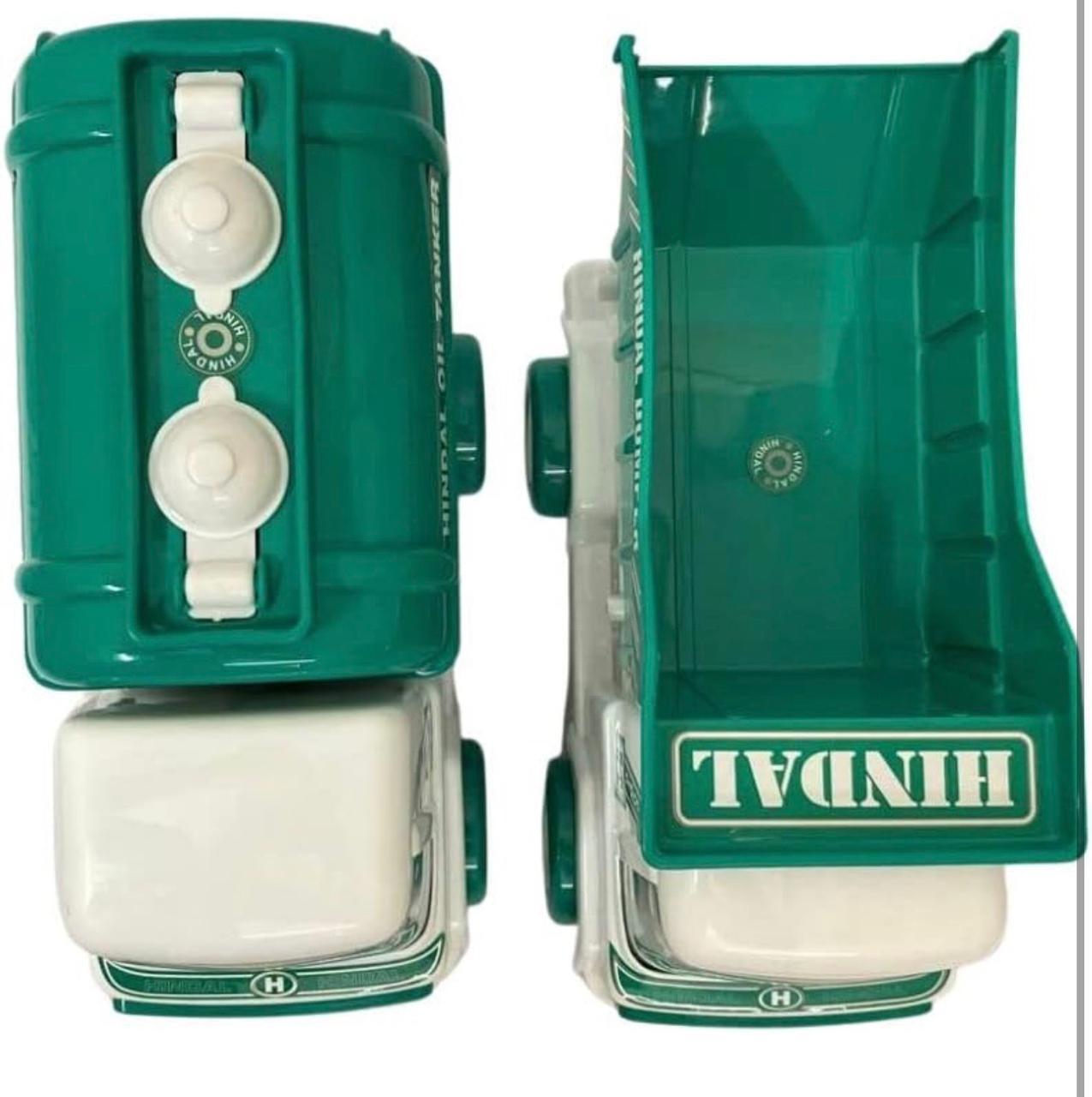 Double the Fun: Hindal Heavy-Duty Fleet – Oil Tanker & Dumper Truck Set