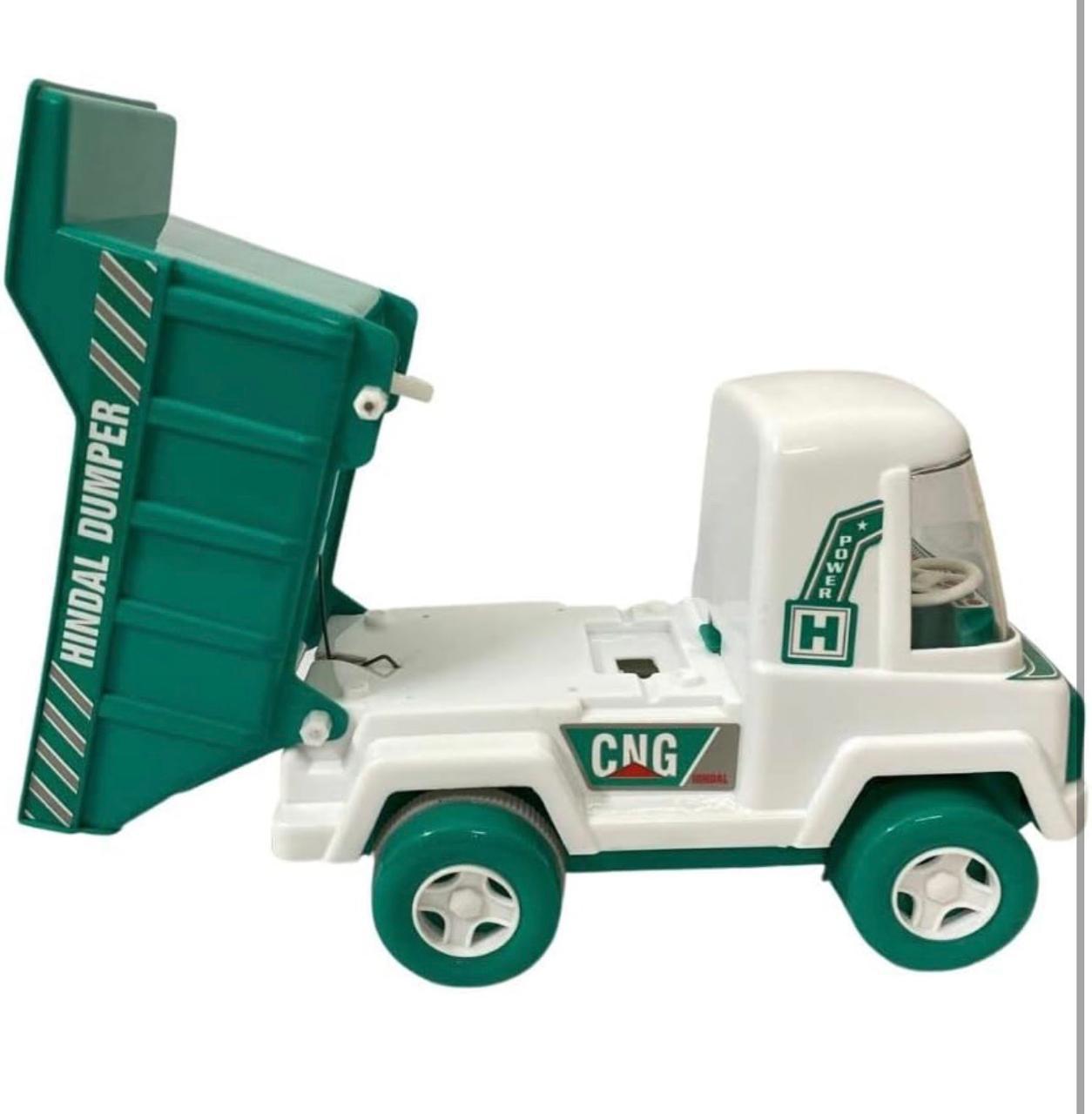 Kids CNG Dumper Truck Toy – Manual Tipping Construction Vehicle