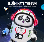 LED Musical Panda Robot Toy for Kids