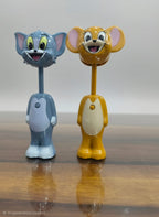 Famnest Joybox Tom & Jerry Kids Toothbrush with Ultra-Soft Bristles, Gentle Gum Care Manual Oral Hygiene Brush for Toddlers & Children (Ages 3+)(Pack of 2)