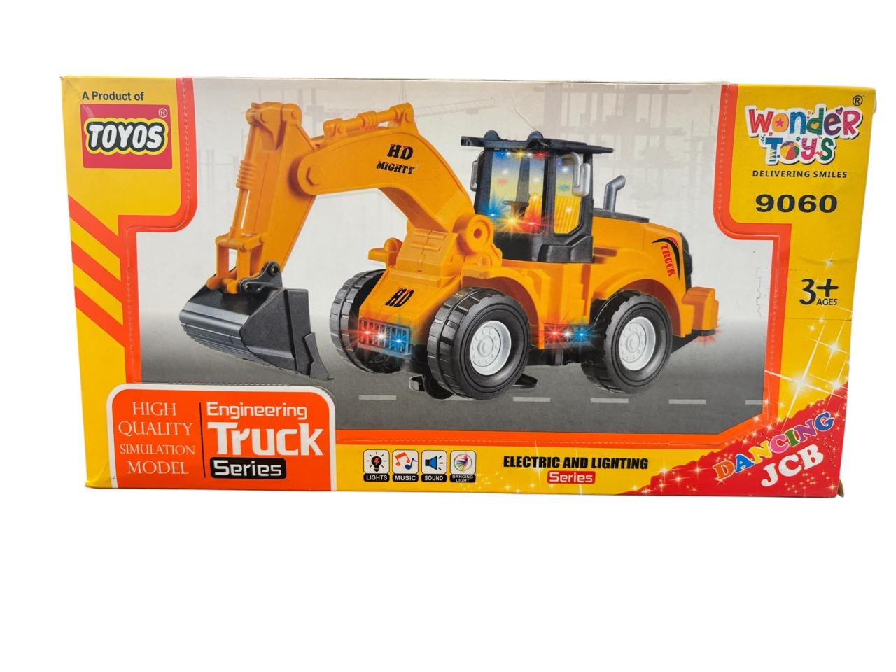 JCB Electric Engineering Truck – Lights, Music & Sound