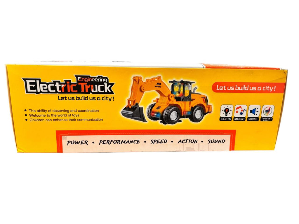 JCB Electric Engineering Truck – Lights, Music & Sound