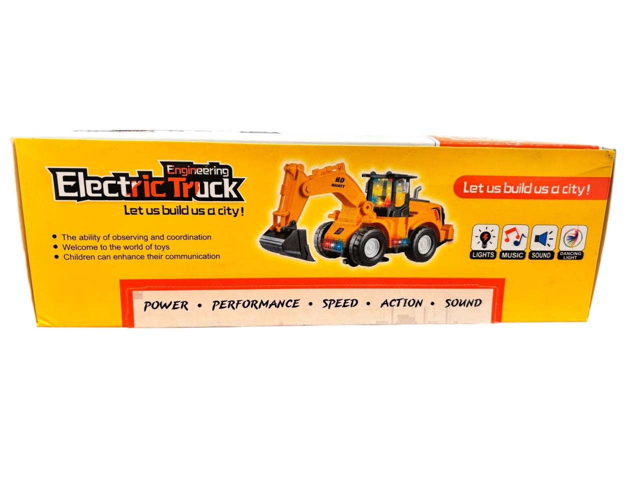 JCB Electric Engineering Truck – Lights, Music & Sound