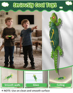 RC Robotic Lizard – Realistic Walking Reptile with Glowing Eyes & Remote Control