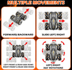 Master the Drift: 4WD Extreme Stunt & Mecanum Wheel RC Car