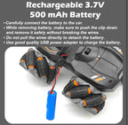 Master the Drift: 4WD Extreme Stunt & Mecanum Wheel RC Car