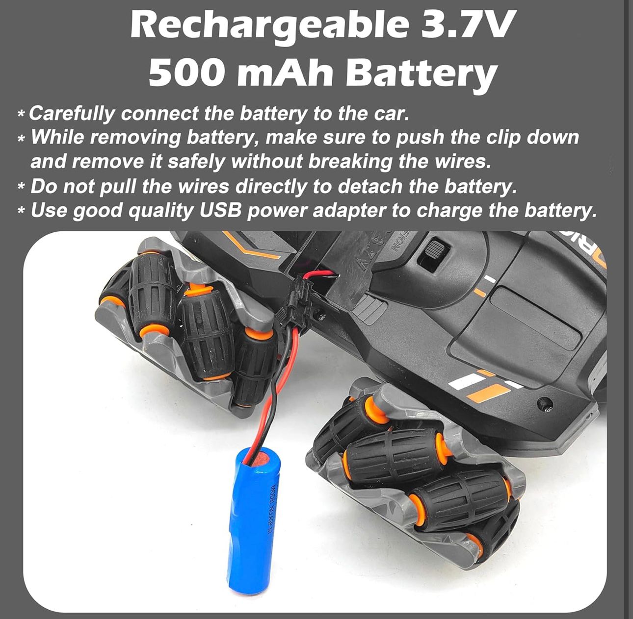 Master the Drift: 4WD Extreme Stunt & Mecanum Wheel RC Car