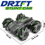 Master the Drift: 4WD Extreme Stunt & Mecanum Wheel RC Car