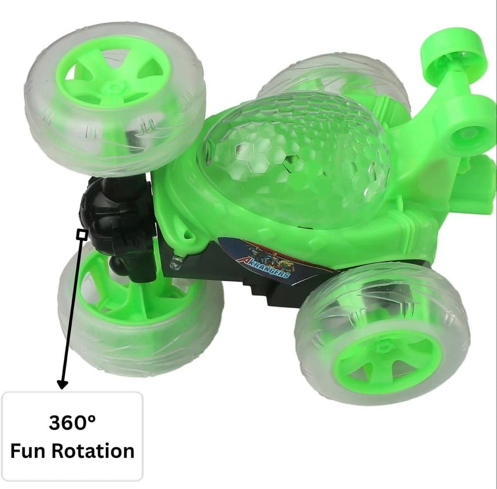 Spin into Action: 360° Akrangers Extreme Stunt Car
