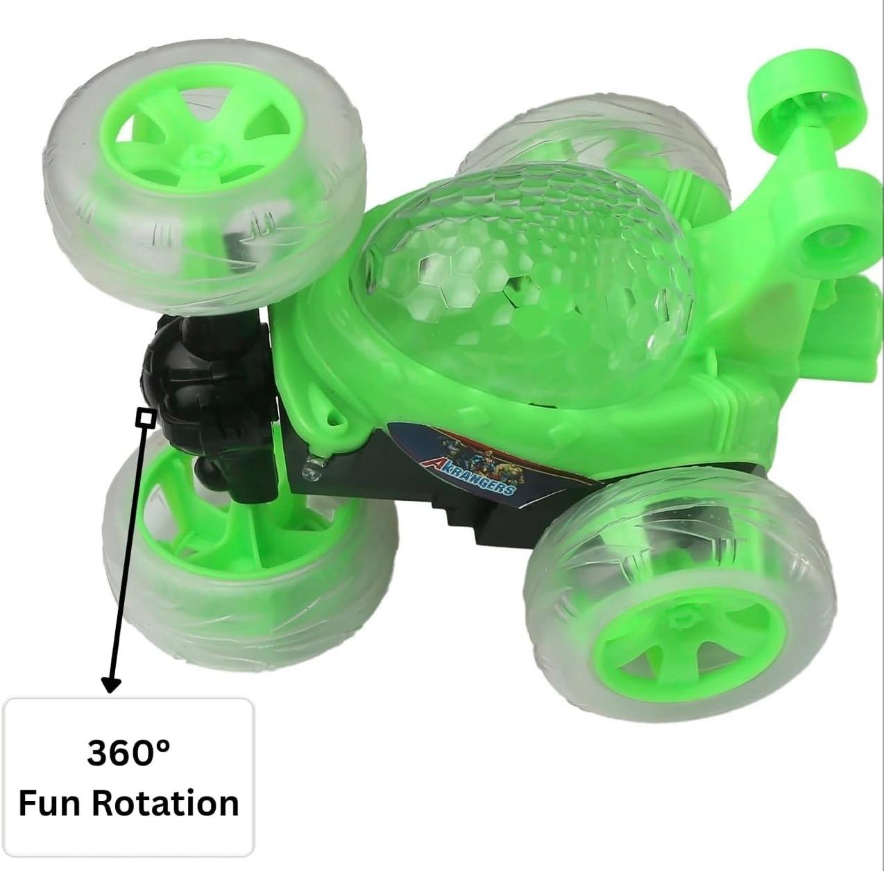 Spin into Action: 360° Akrangers Extreme Stunt Car