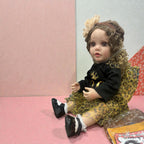 Royal Wild One: Boutique Leopard Print Baby Doll