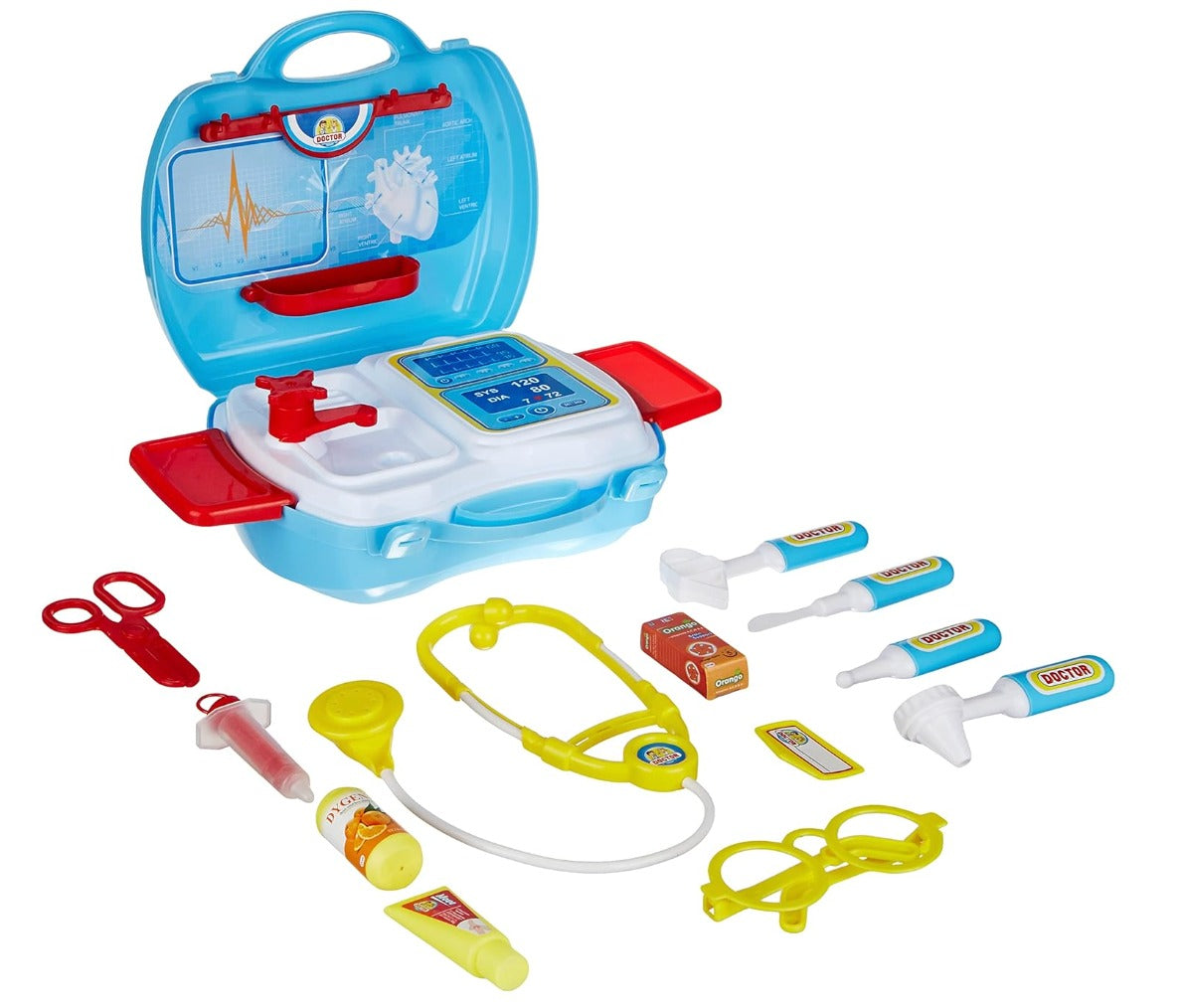 The Doctor is In! 21-Piece Little Medic's Suitcase Play Set