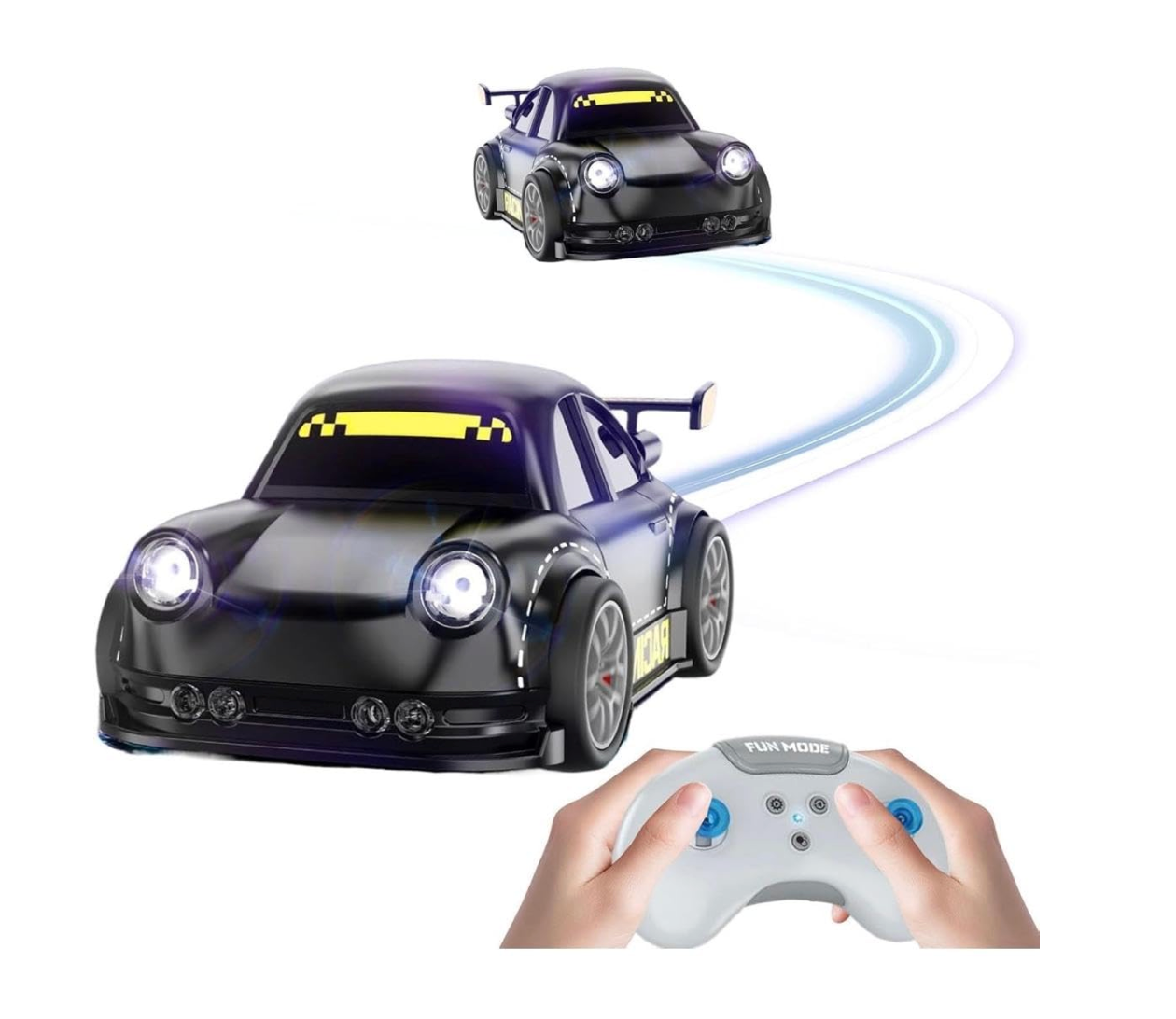 Mini RC racing car with remote