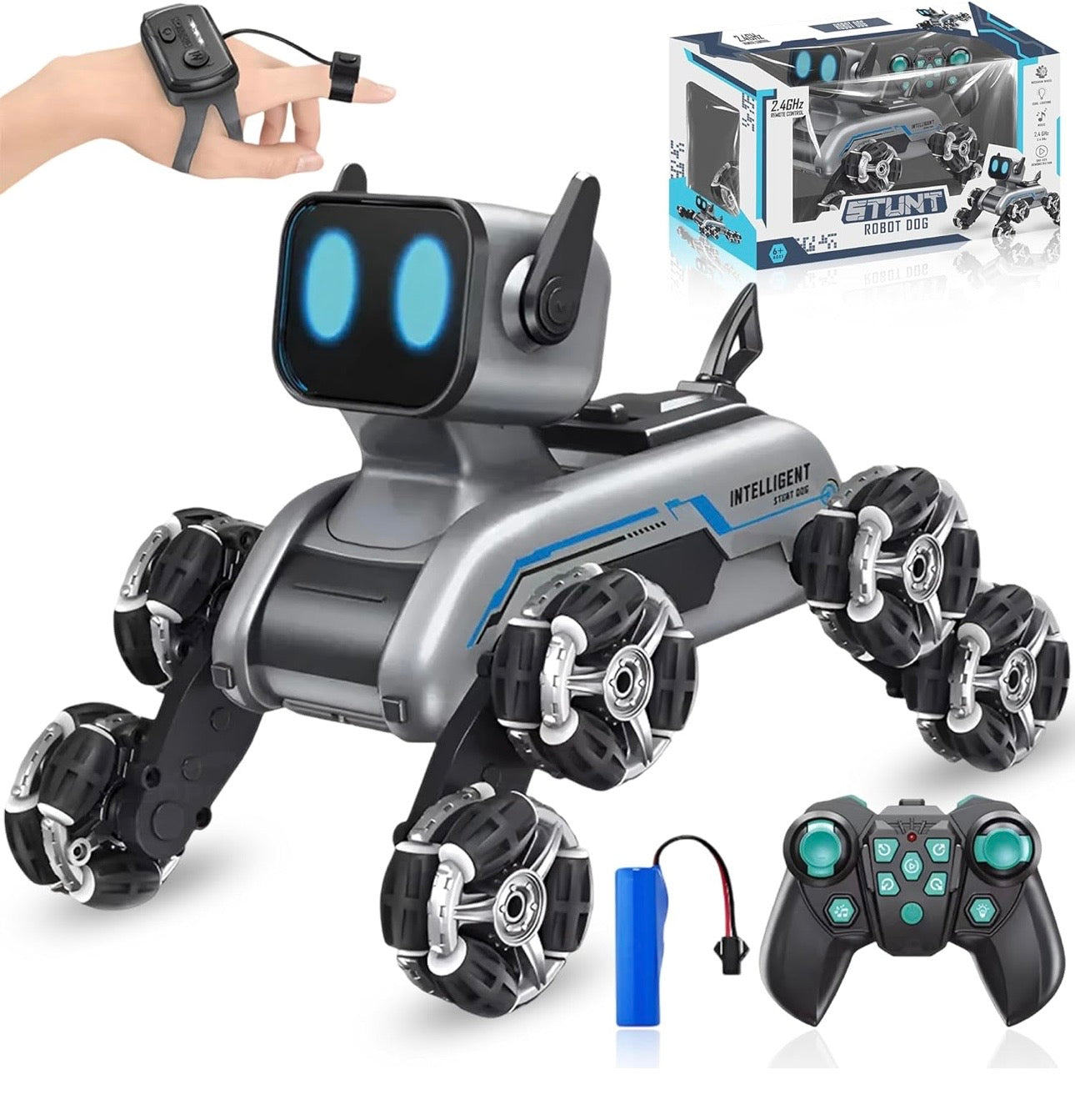 Robot dog with remote controller