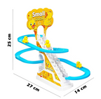 Small Duck stair-climbing track set with dimensions