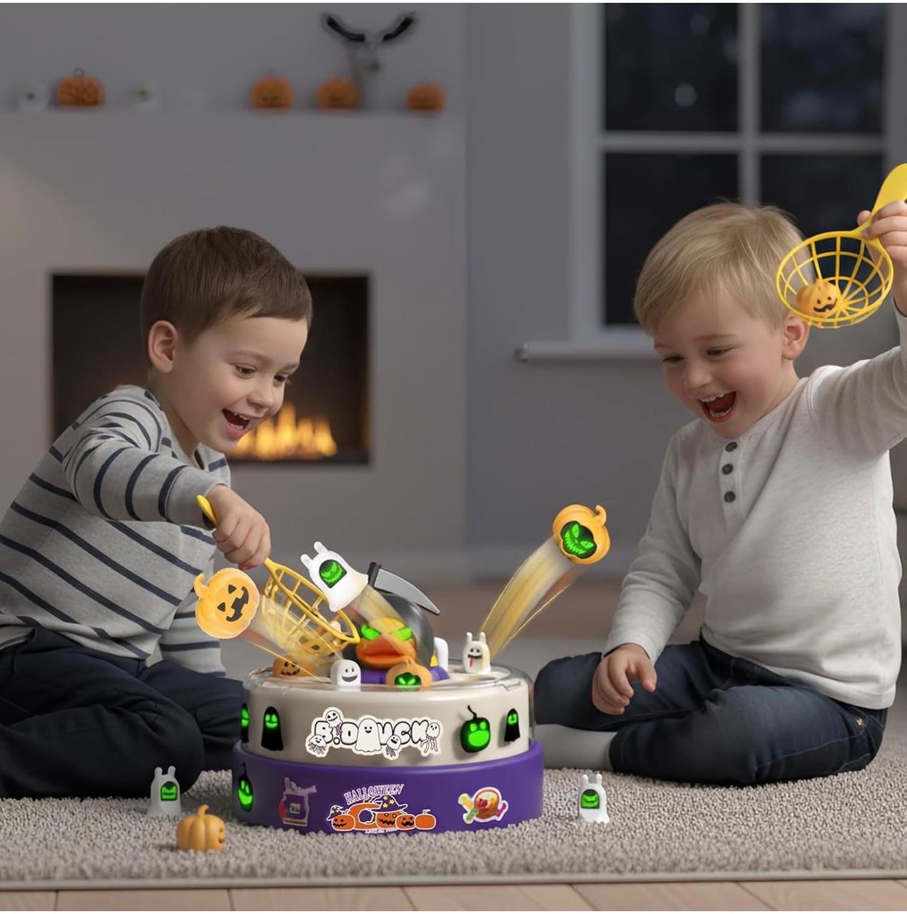 Kids playing Duck Bounce game